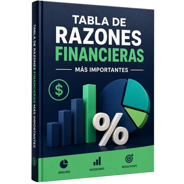 TABLA DE RAZONES FINANCIERAS MÁS IMPORTANTES