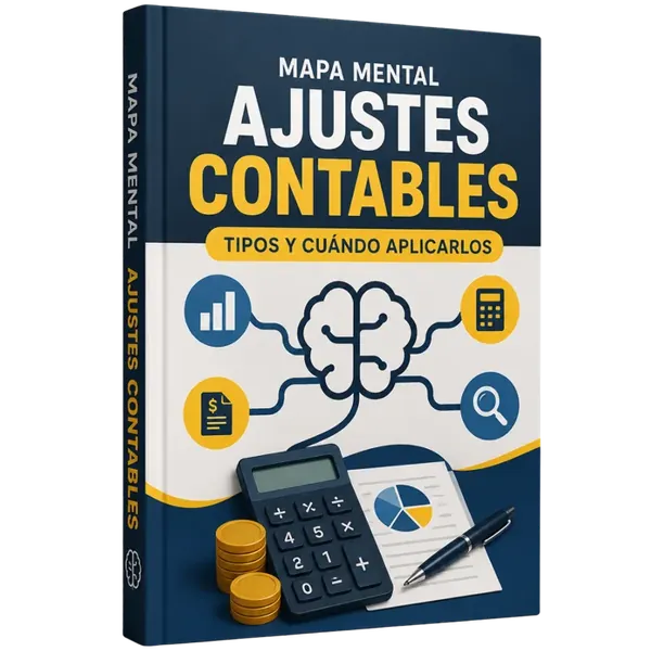 MAPA MENTAL: AJUSTES CONTABLES — TIPOS Y CUÁNDO APLICARLOS